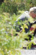 MILEY CYRUS Out Hiking in Hollywood Hills