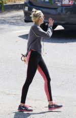 MILEY CYRUS Out Hiking in Hollywood Hills