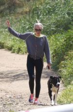 MILEY CYRUS Out Hiking in Hollywood Hills