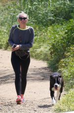 MILEY CYRUS Out Hiking in Hollywood Hills