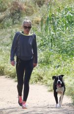 MILEY CYRUS Out Hiking in Hollywood Hills