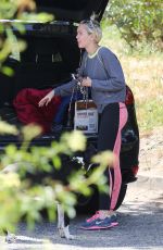 MILEY CYRUS Out Hiking in Hollywood Hills