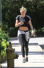 MILEY CYRUS Out Hiking in Los Angeles