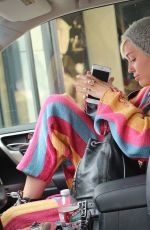 MILEY CYRUS Out Shopping in Beverly Hills 04/21/2015