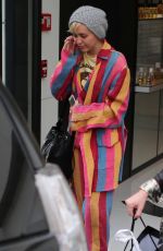 MILEY CYRUS Out Shopping in Beverly Hills 04/21/2015