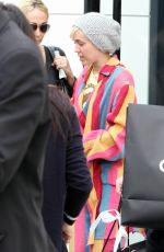 MILEY CYRUS Out Shopping in Beverly Hills 04/21/2015
