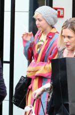 MILEY CYRUS Out Shopping in Beverly Hills 04/21/2015