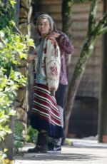 MILEY CYRUS Out Shopping in Big Sur