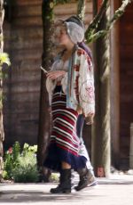 MILEY CYRUS Out Shopping in Big Sur