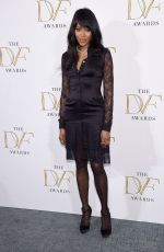 NAOMI CAMPBELL at 2015 DVF Awards in New York