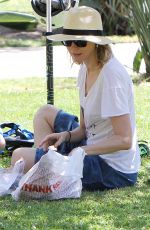 NAOMI WATTS Out and About in Brentwood 04/19/2015