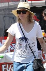 NAOMI WATTS Out for Lunch at Farmers Market in Brentwood