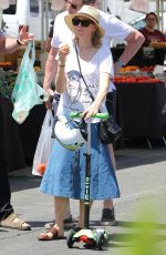 NAOMI WATTS Out for Lunch at Farmers Market in Brentwood