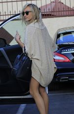 NASTIA LIUKIN Arrives at Dancing with the Star Practice in Studio City
