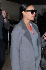 NATA RIVERA at LAX Airport in Los Angeles 04/27/2015