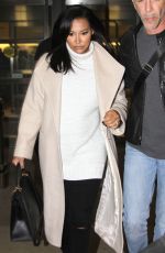 NAYA RIVERA at Ronald Reagan Airport in Washington 04/23/2015