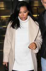 NAYA RIVERA at Ronald Reagan Airport in Washington 04/23/2015