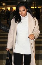 NAYA RIVERA at Ronald Reagan Airport in Washington 04/23/2015