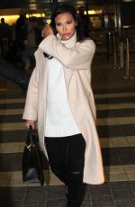NAYA RIVERA at Ronald Reagan Airport in Washington 04/23/2015