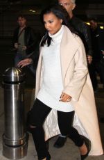 NAYA RIVERA at Ronald Reagan Airport in Washington 04/23/2015