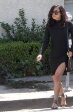NAYA RIVERA Out and About in Los Angeles