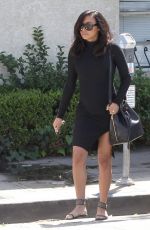 NAYA RIVERA Out and About in Los Angeles