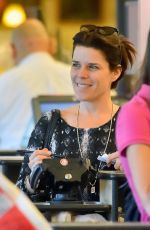 NEVE CAMPBELL at Grocery Shopping in Hollywood