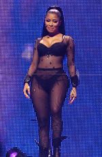 NICKI MINAJ Performs on the Pinkprint Tour in Birmingham