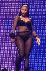 NICKI MINAJ Performs on the Pinkprint Tour in Birmingham