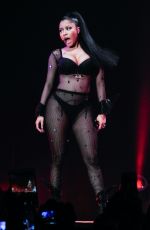 NICKI MINAJ Performs on the Pinkprint Tour in Birmingham