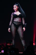 NICKI MINAJ Performs on the Pinkprint Tour in Birmingham