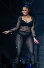 NICKI MINAJ Performs on the Pinkprint Tour in Birmingham