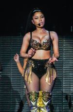 NICKI MINAJ Performs on the Pinkprint Tour in Birmingham