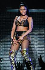 NICKI MINAJ Performs on the Pinkprint Tour in Birmingham