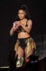 NICKI MINAJ Performs on the Pinkprint Tour in Birmingham