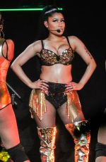 NICKI MINAJ Performs on the Pinkprint Tour in Birmingham