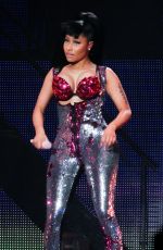 NICKI MINAJ Performs on the Pinkprint Tour in Birmingham
