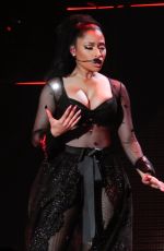 NICKI MINAJ Performs on the Pinkprint Tour in Birmingham