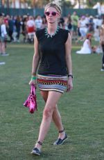 NICKY HILTON at Coachella Music Festival, Day 3