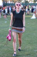NICKY HILTON at Coachella Music Festival, Day 3