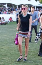 NICKY HILTON at Coachella Music Festival, Day 3