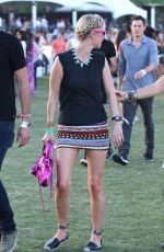 NICKY HILTON at Coachella Music Festival, Day 3