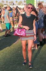 NICKY HILTON at Coachella Music Festival, Day 3