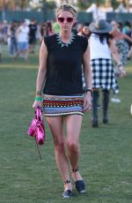 NICKY HILTON at Coachella Music Festival, Day 3