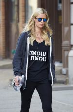 NICKY HILTON Heading to a Gym in East Village