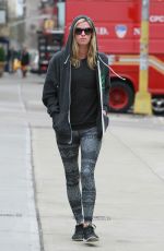NICKY HILTON Heading to a Gym in New York 04/17/2015