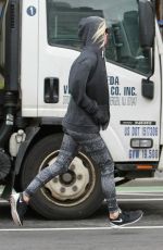 NICKY HILTON Heading to a Gym in New York 04/17/2015