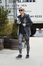 NICKY HILTON Heading to a Gym in New York 04/17/2015