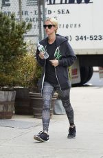 NICKY HILTON Heading to a Gym in New York 04/17/2015
