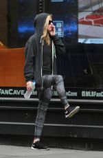 NICKY HILTON Heading to a Gym in New York 04/17/2015